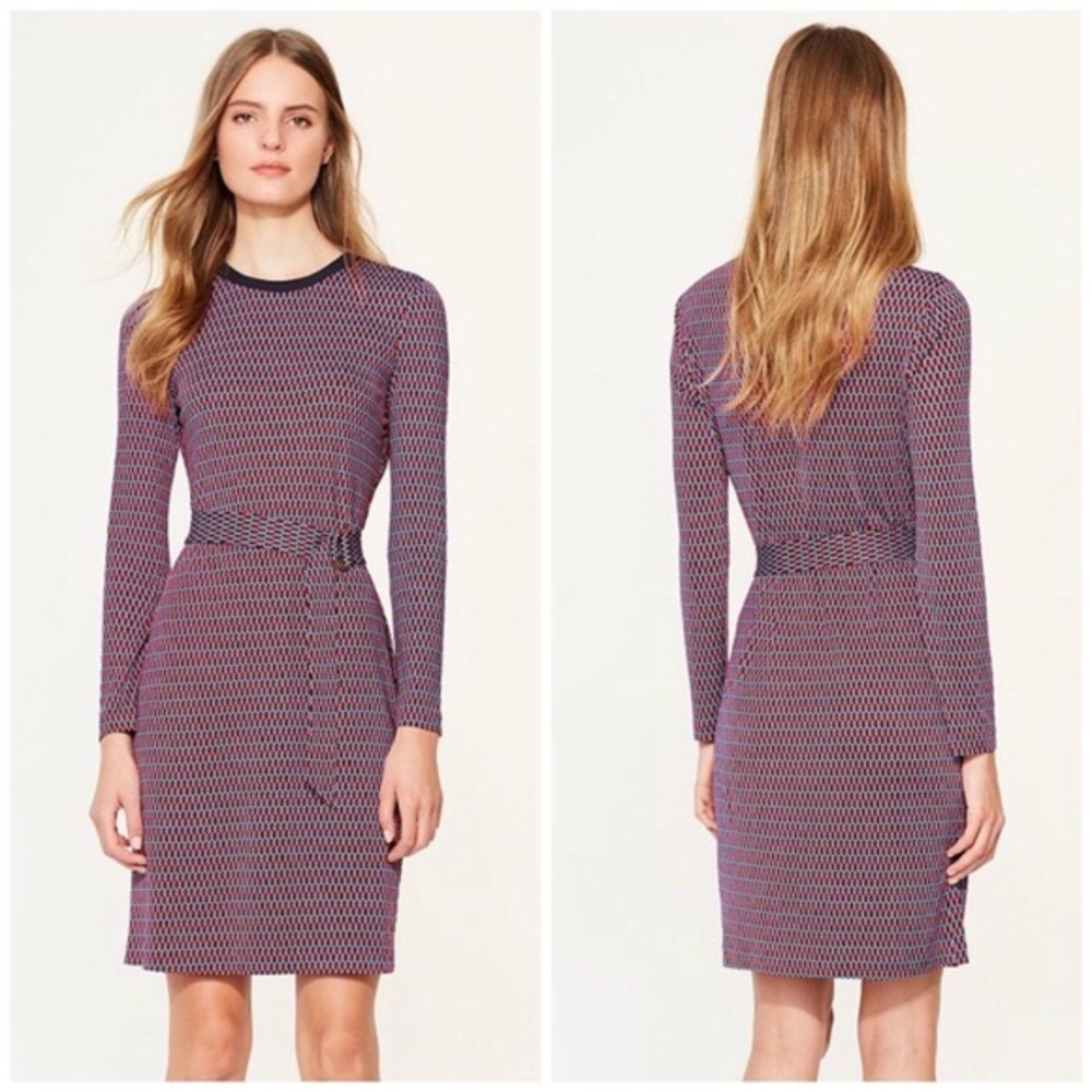 Tory Burch Belted Stretch Musee Dress - NWT!